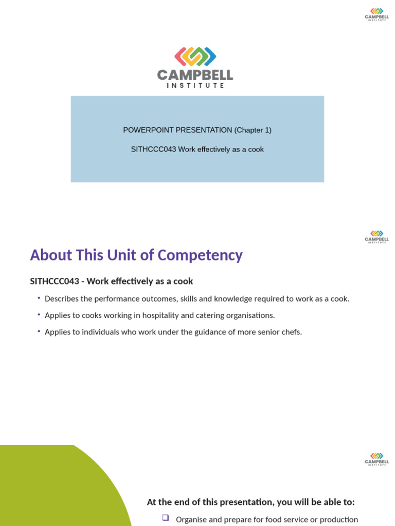 Cooking Skills and Kitchen Preparation Guide | PDF | Chef | Menu