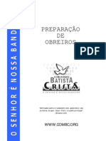 Apostila Preparacao OBREIROS