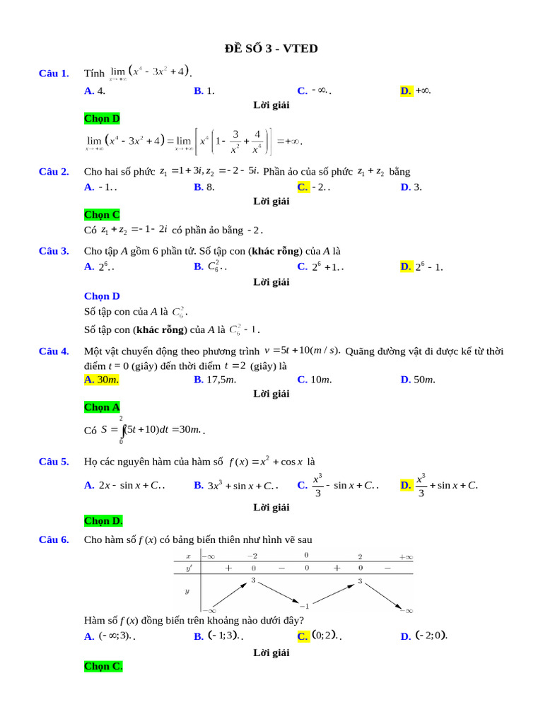 De 3 Vted | PDF