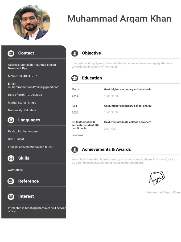 My CV | PDF