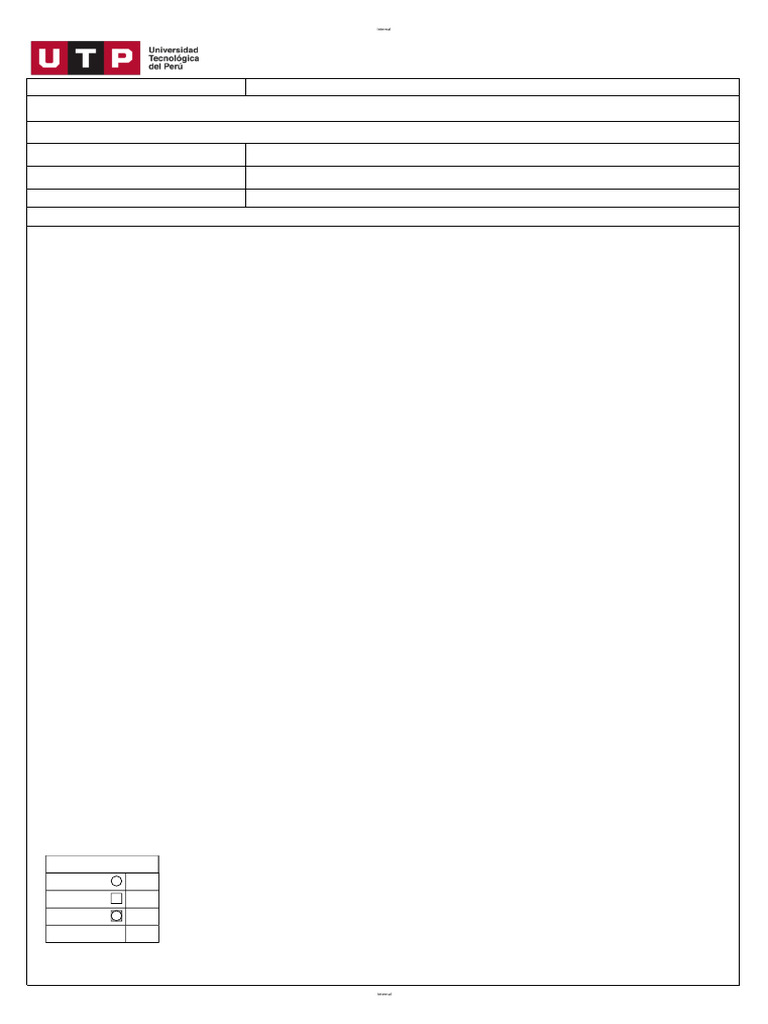 Formato DOP - sUTP | PDF