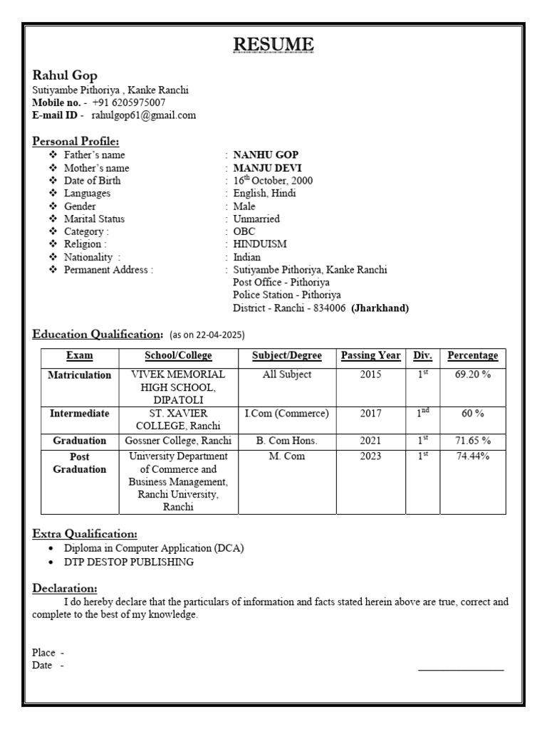 Rahul | PDF