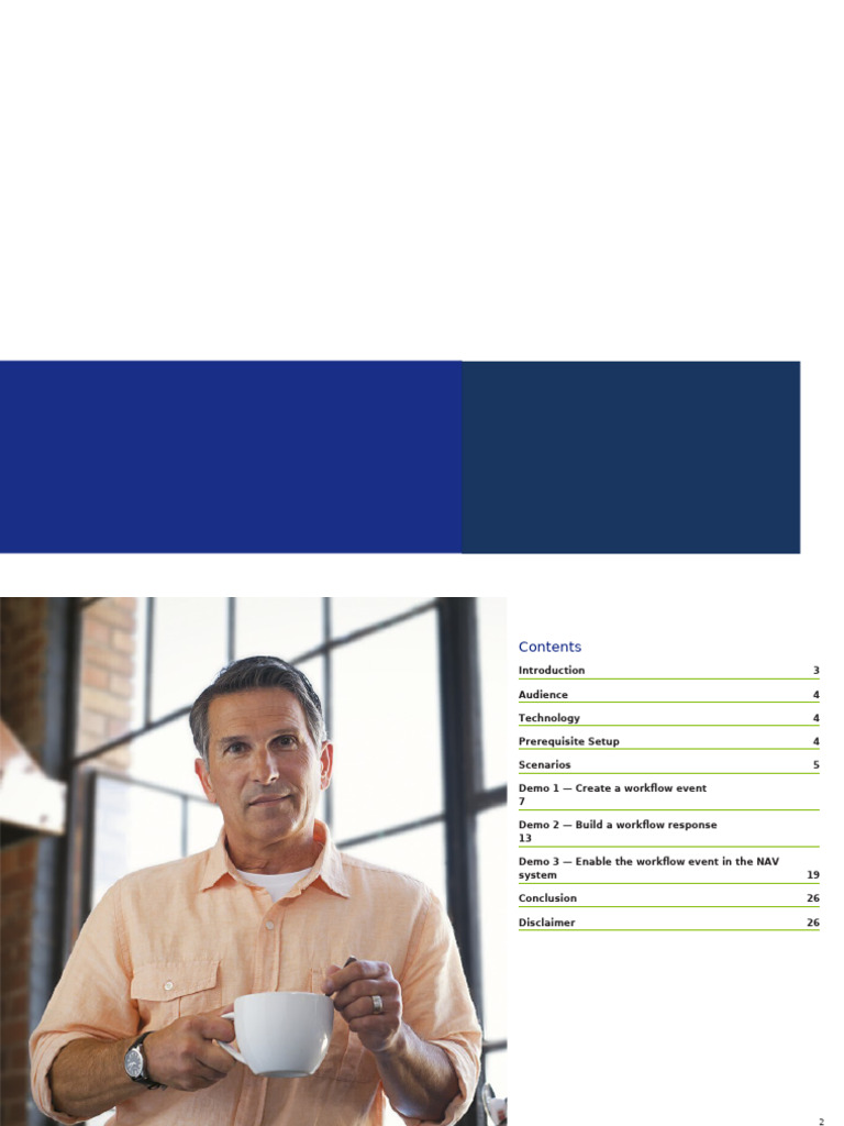 HOW To DEMO Building Your Own Workflow in Microsoft Dynamics NAV 2016 ...