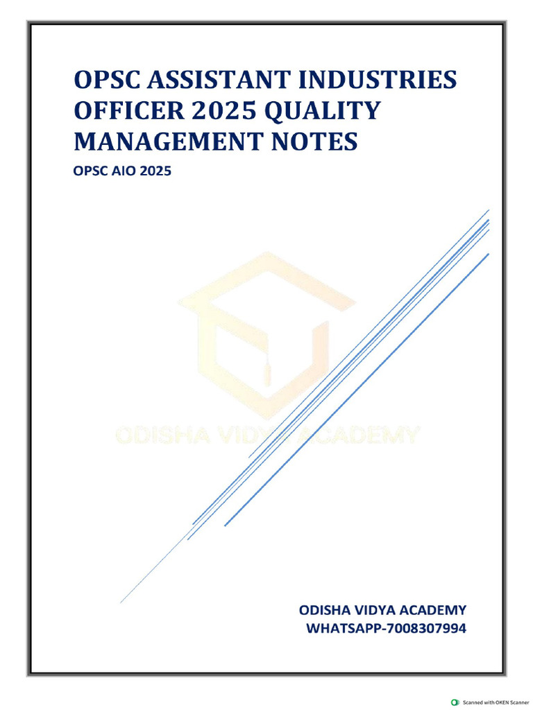 Quality Management Super Notes - 50247826 - 2025 - 03 - 12 - 12 - 24 | PDF