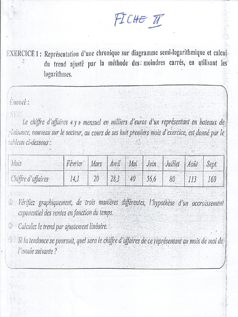 Fiche II Stat2 | PDF