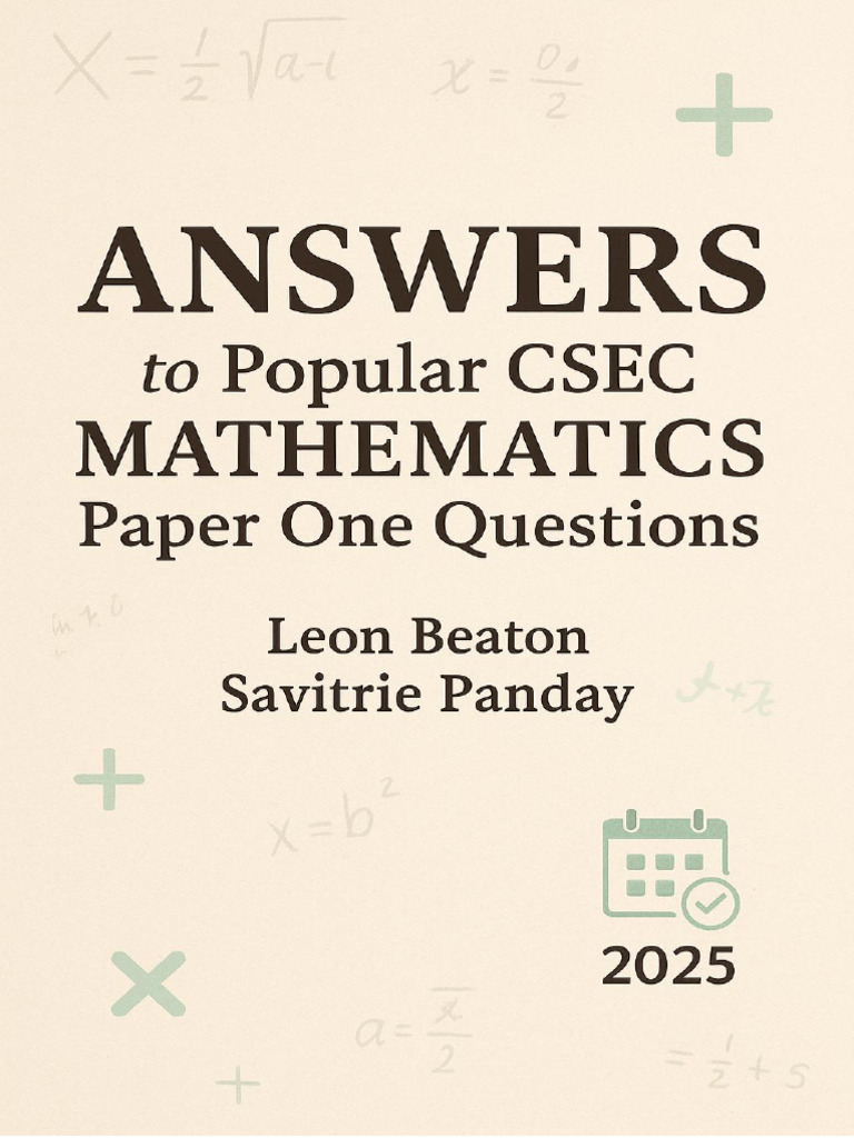 CSEC Paper 1: Popular Questions Guide | PDF