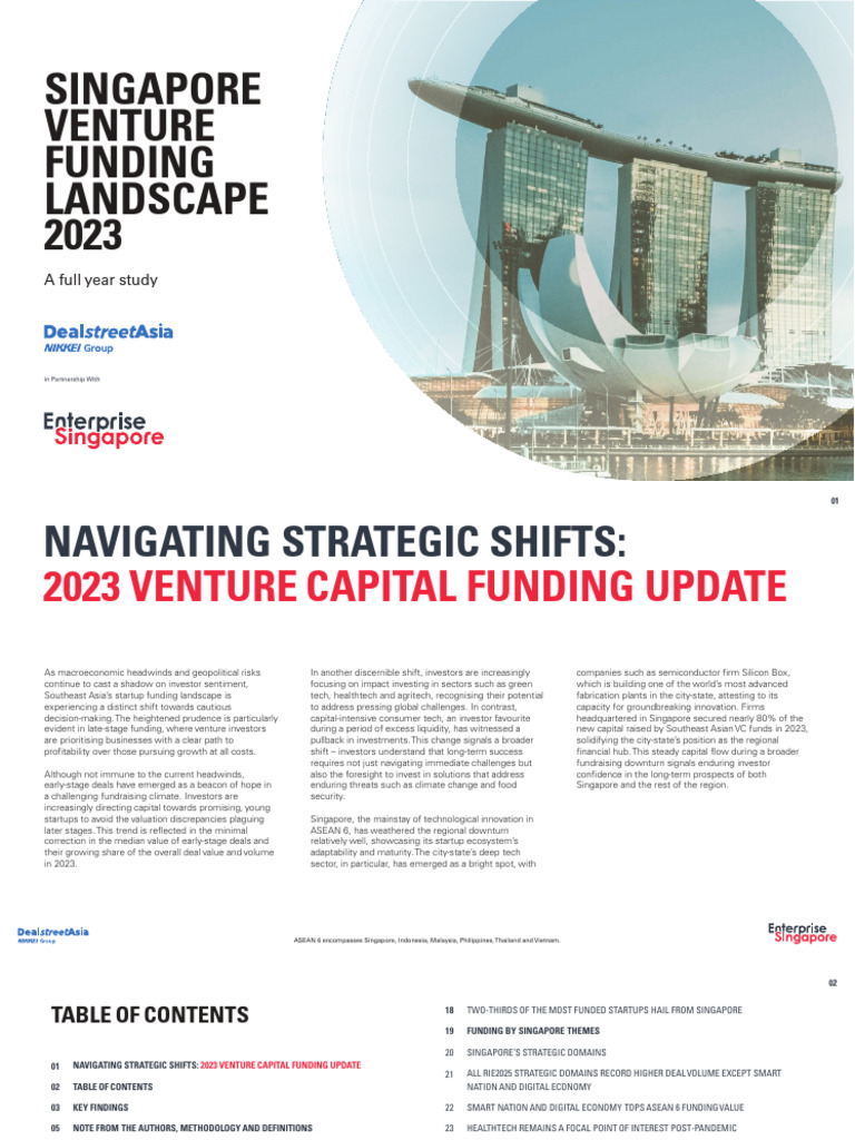 Singapore Venture Funding Report 2023 | PDF | Venture Capital | Corporate  Finance