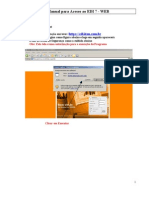 Manual para Acesso Ao EDI7 - WEB