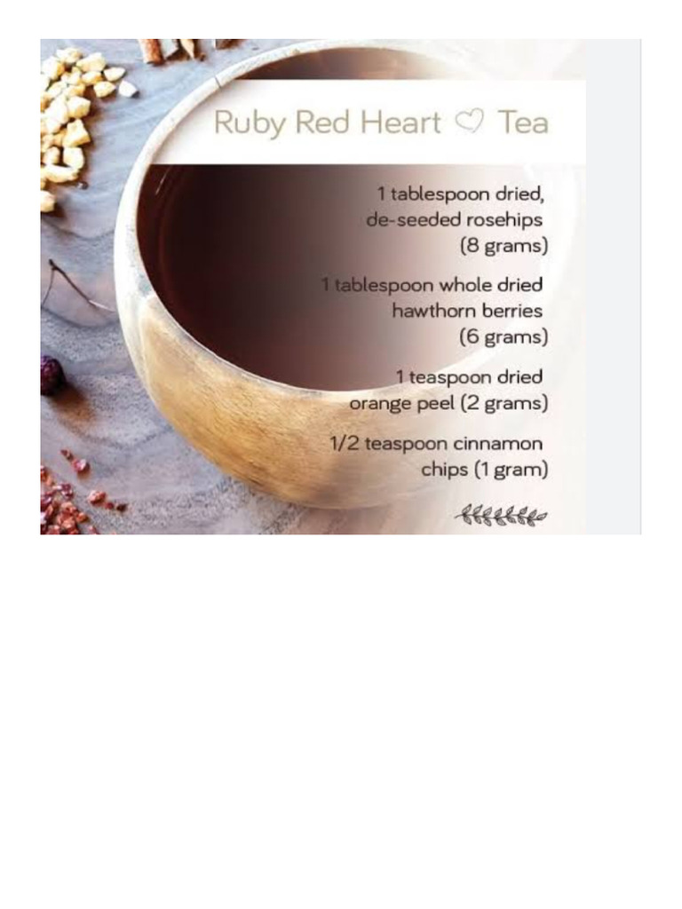 Ruby Red Tea | PDF