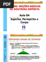 04 Espirito,Perispirito e Corpo