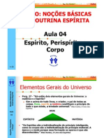 04 Espirito, Perispirito e Corpo