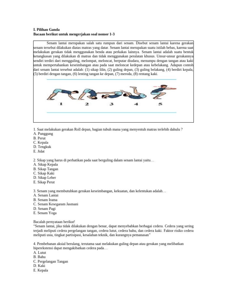 Soal Pak Yusuf Ucup | PDF