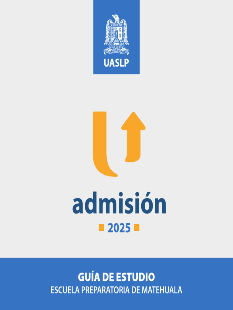 Guía de Estudio Preparatoria Matehuala 2025 | PDF | Educación Secundaria