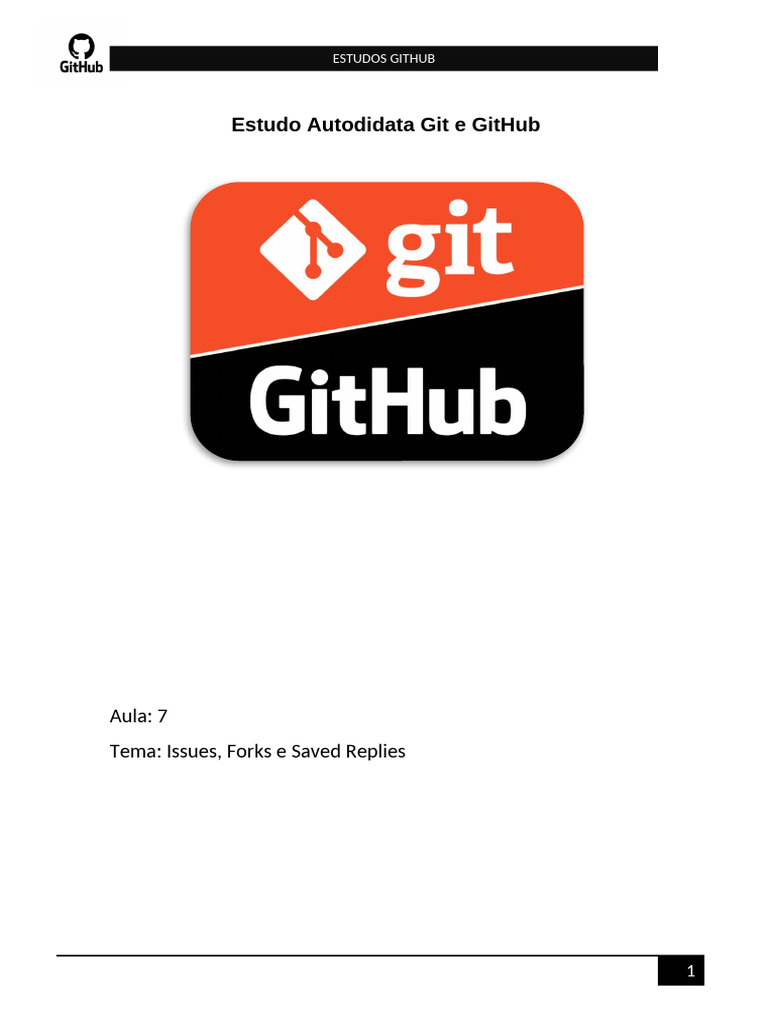 GitHub: Issues, Forks e Respostas Salvas | PDF | Facebook | Rede social
