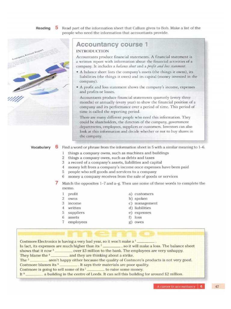 Accountancy Lesson bts1 | PDF