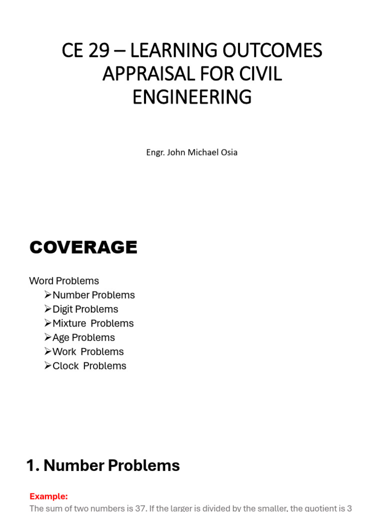 Civil Engineering Problem-Solving Guide | PDF
