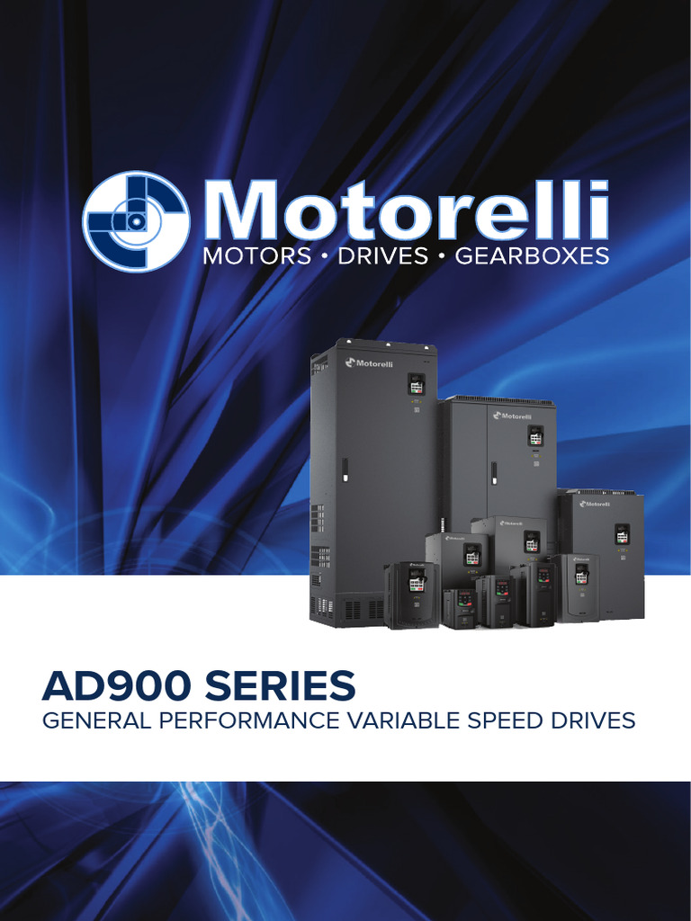 AD900 Series Variable Speed Drives | PDF | Power Supply | Power Inverter