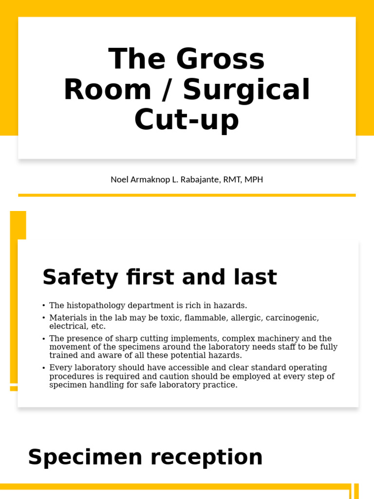 Grossing Histopath LEc | PDF | Autopsy | Fixation (Histology)