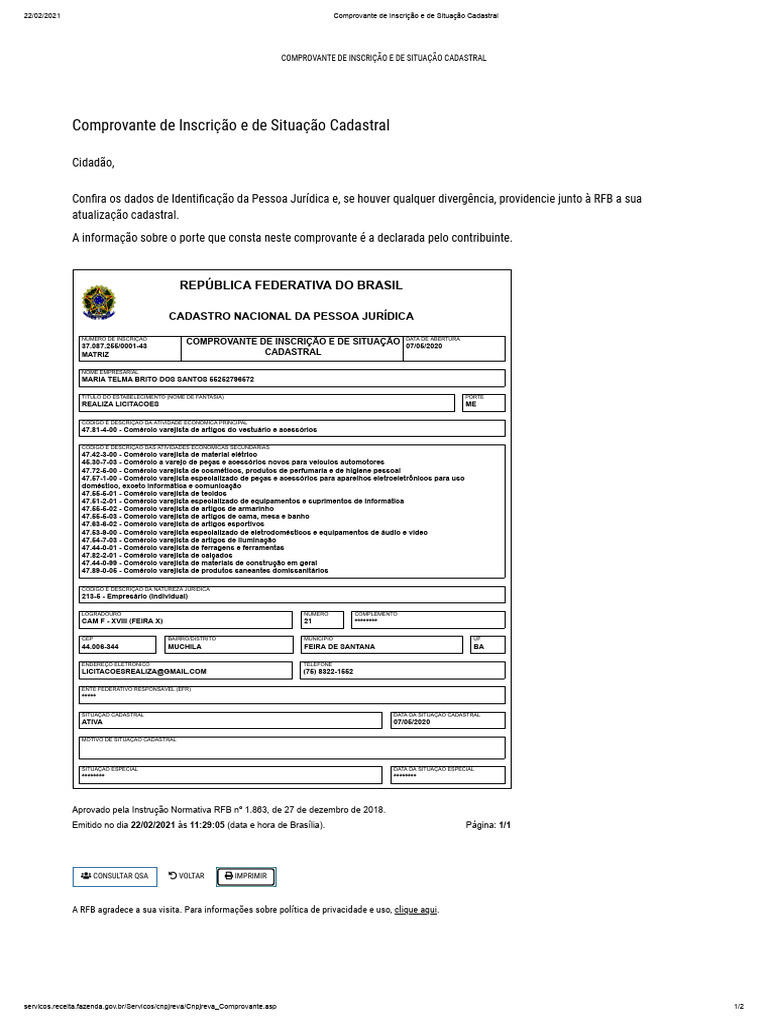 Habilitacao Juntado | PDF