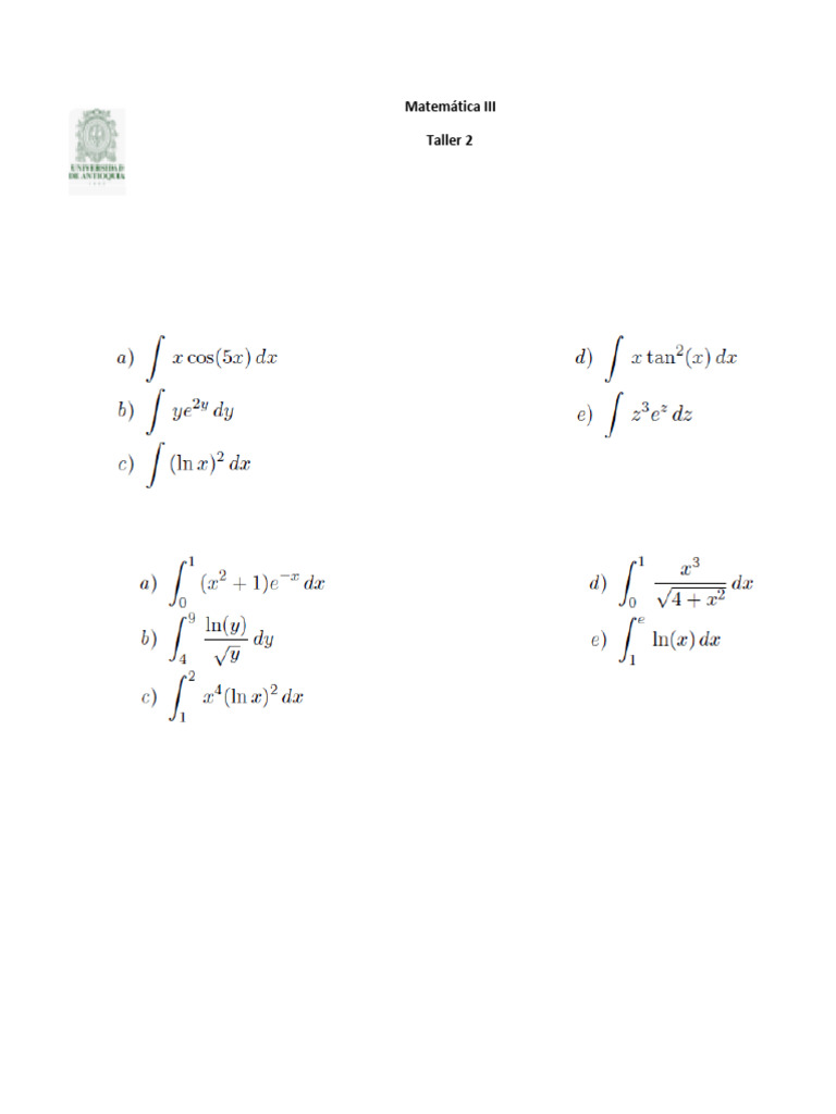 Taller 2 | PDF
