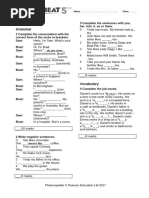 PSAT 8/9 Practice Test 1 Answer Key | PDF | Standardized Tests