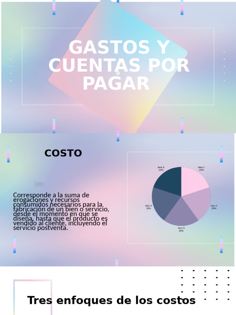 Costos y Cuentas por Pagar en Empresas | PDF | Costo | Contabilidad