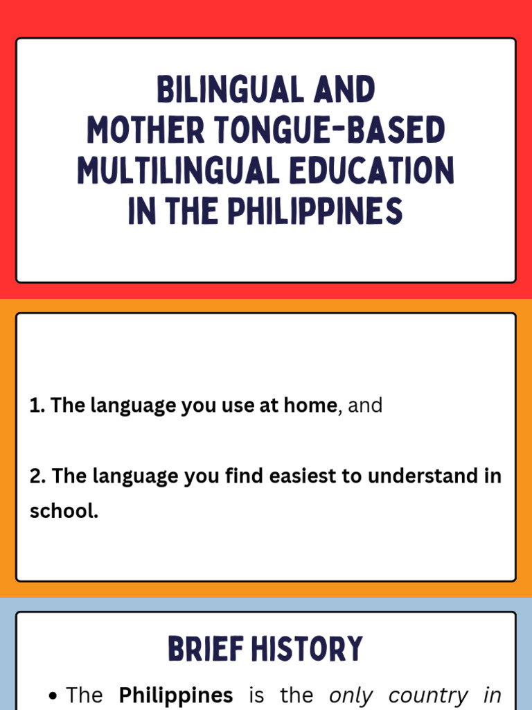 MTB-MLE in Philippine Education | PDF | Multilingualism | Philippines