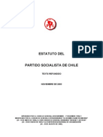 Estatuto Par Ti Do Socialist A de Chile