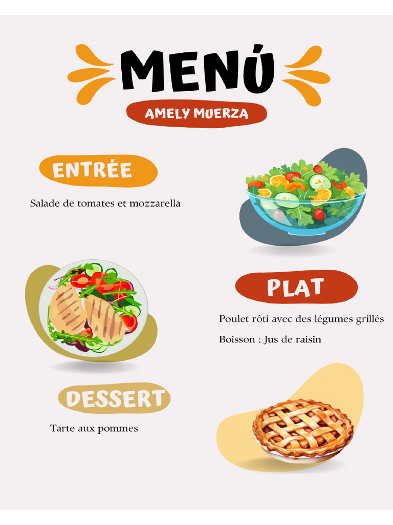 Menú | PDF