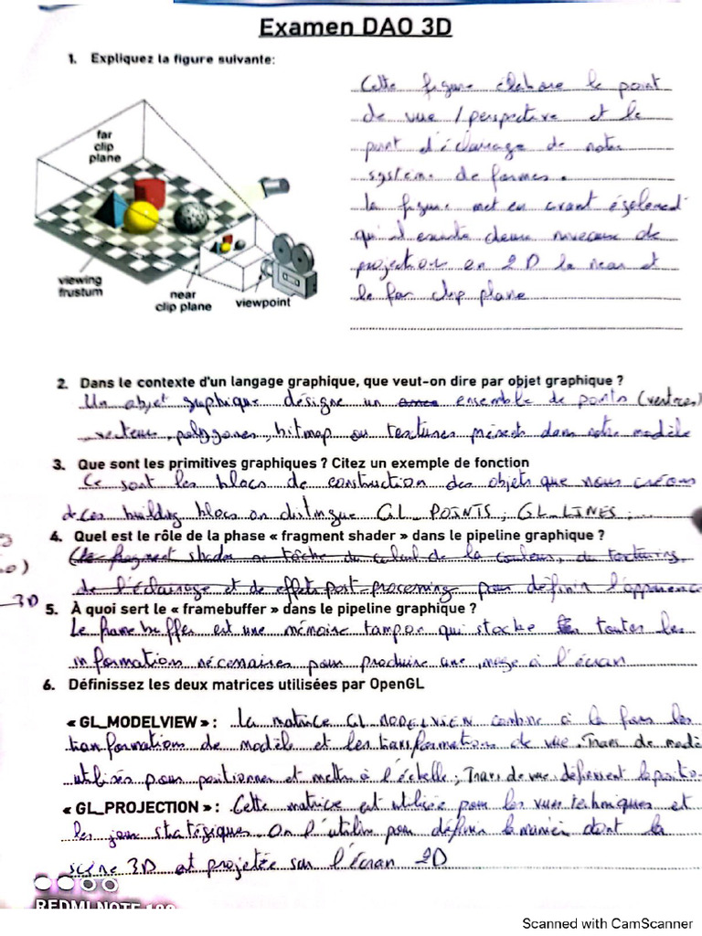 Correction Exam Dao | PDF