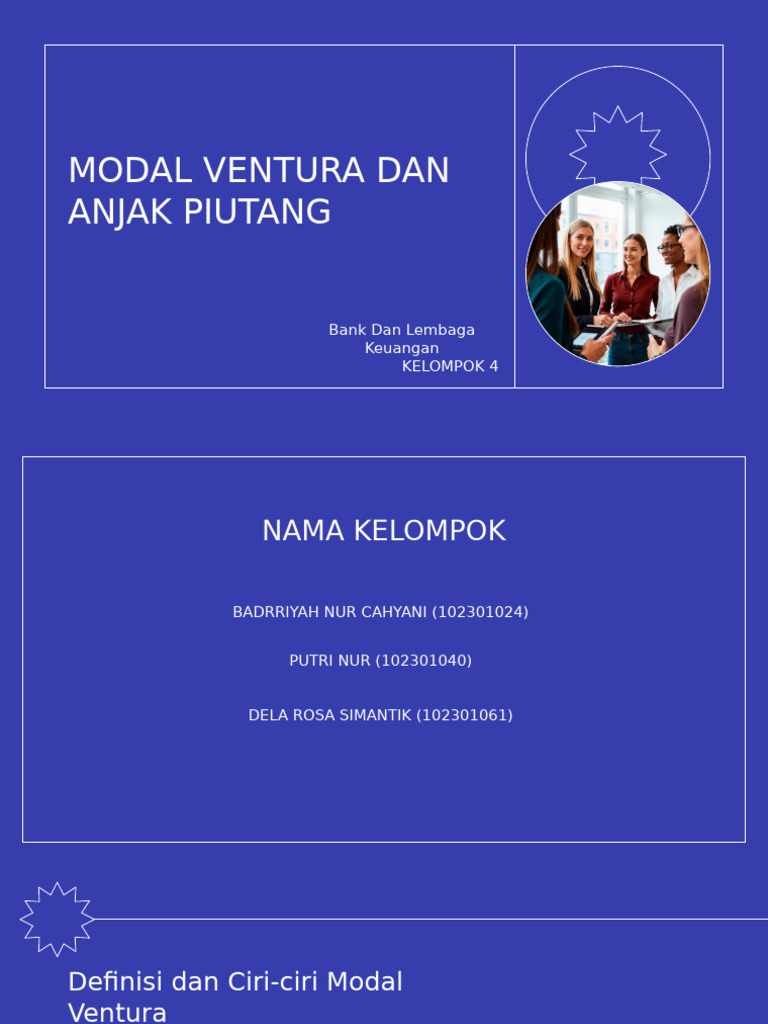 Modal Ventura dan Anjak Piutang: Panduan Lengkap | PDF