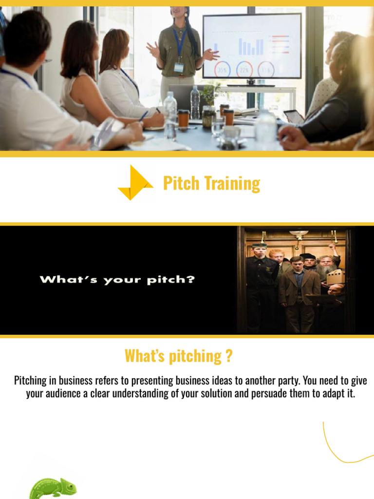 Pitch Presentation Training Guide | PDF