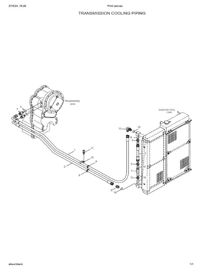 Transmission Cooling Piping | PDF