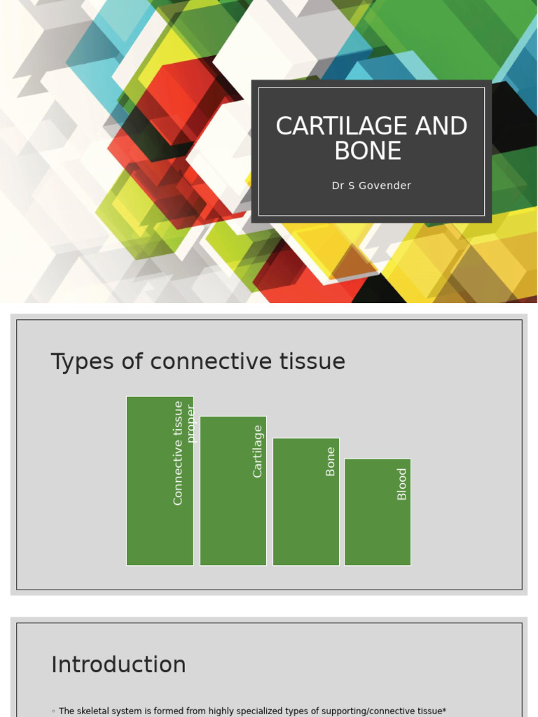 Cartilage and Bone | PDF | Bone | Cartilage