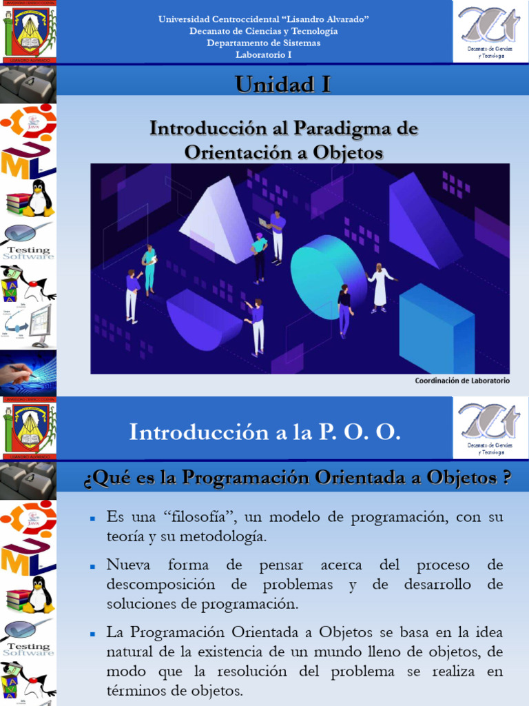 Introducción a la Programación Orientada a Objetos | PDF | Objeto ...