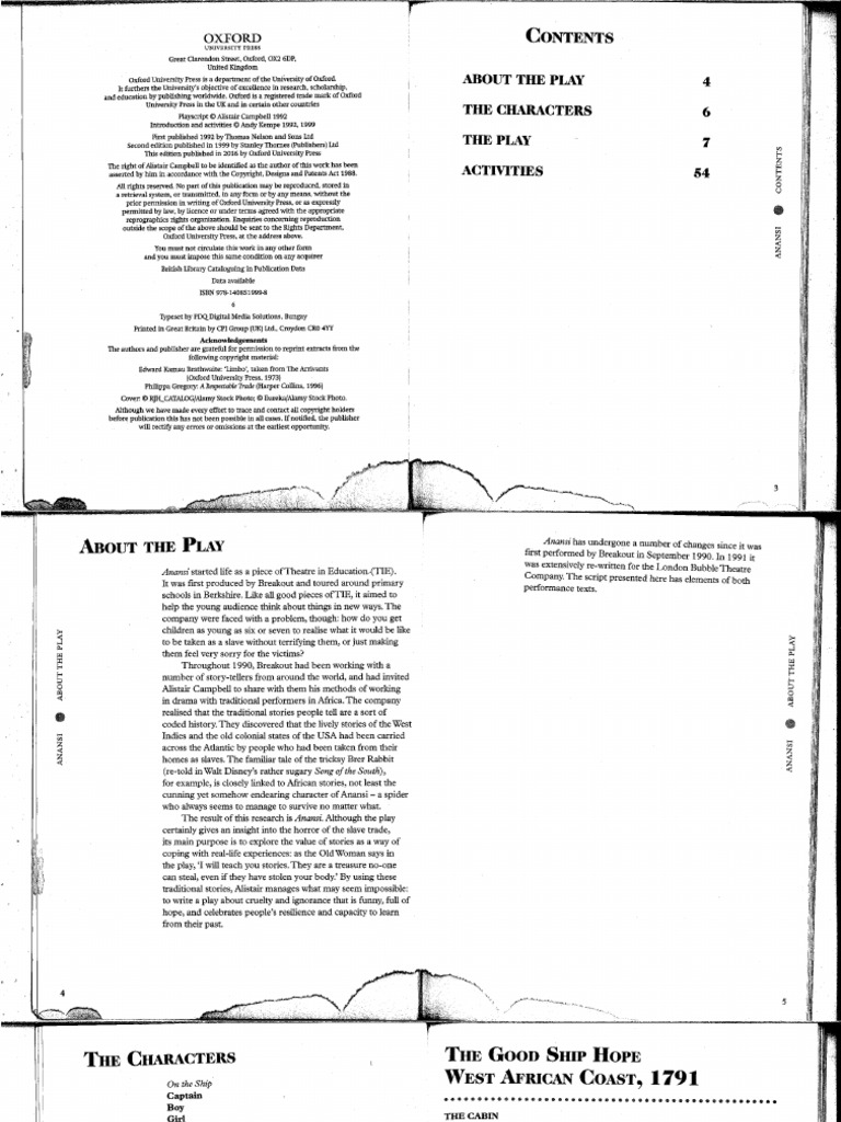 Anansi Text For CSEC | PDF