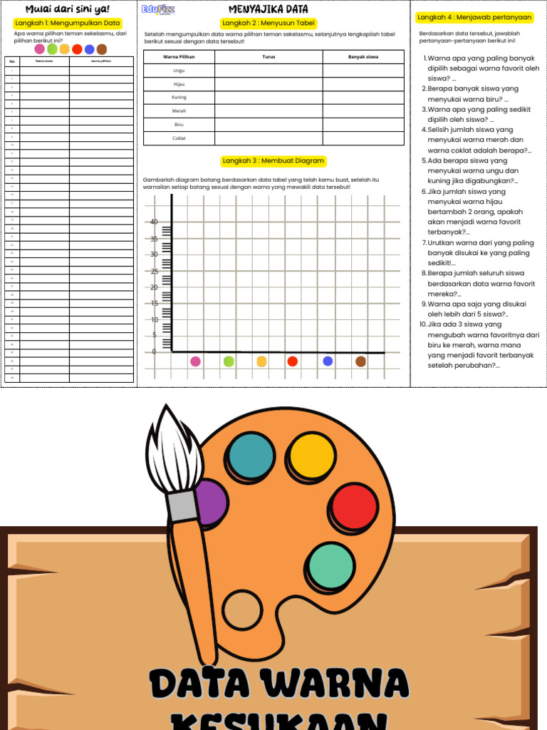 Penyajian Data (Warna Kesukaan) - PDF
