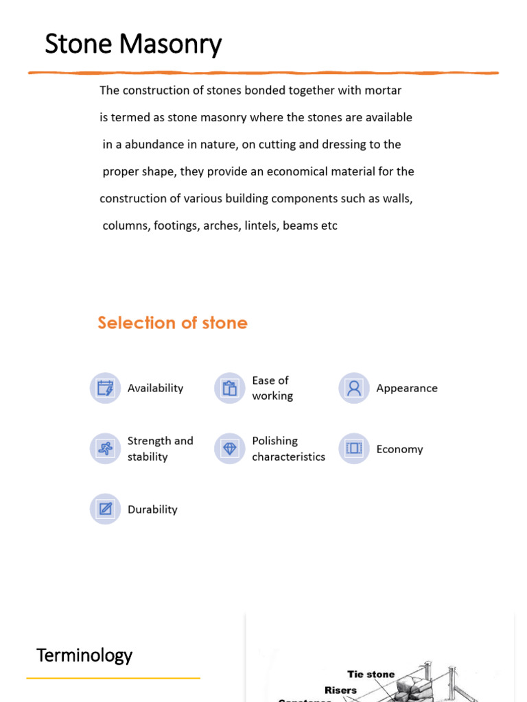 Stone Masonry | PDF | Masonry | Building Engineering
