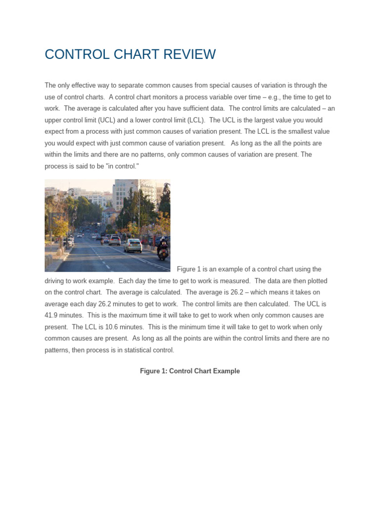 Understanding Control Chart Rules | PDF | Average | Standard Deviation