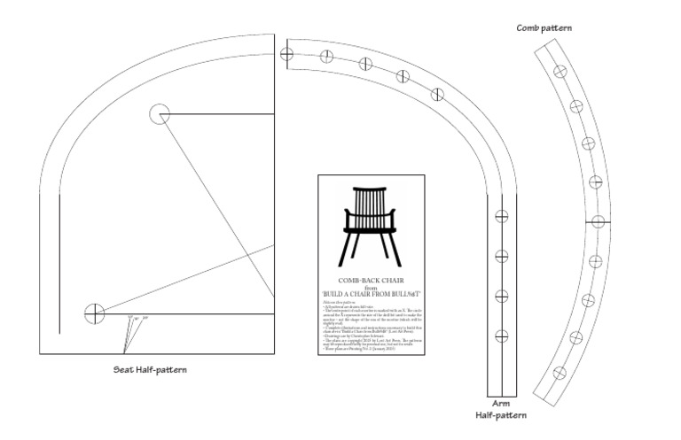 Chair Building Patterns and Notes | PDF