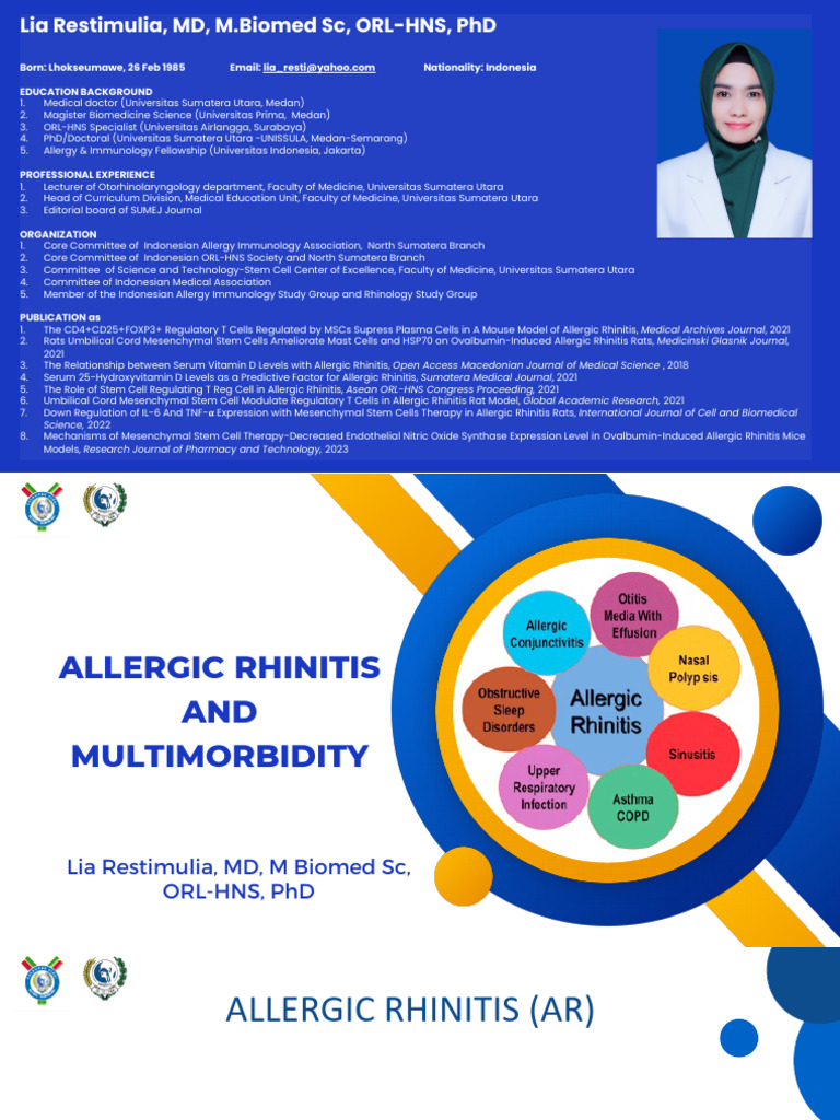 Allergic Rhinitis: Causes and Management | PDF | Allergy | Allergen
