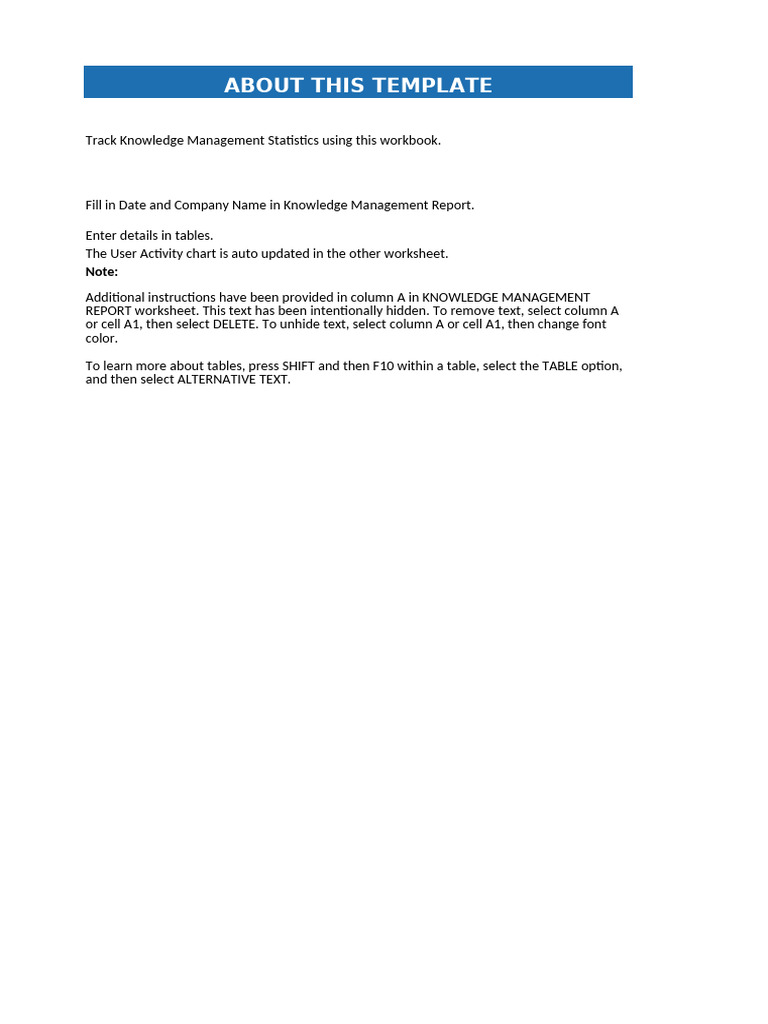 Knowledge Management Statistics Tracker | PDF | Computing | Software