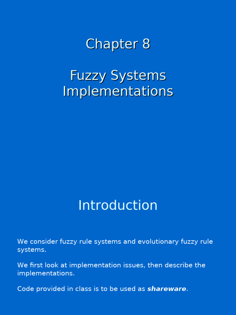 Fuzzy Rule System Implementations Guide | PDF | Fuzzy Logic | Applied ...
