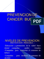 Prevencion de Cancer Bucal