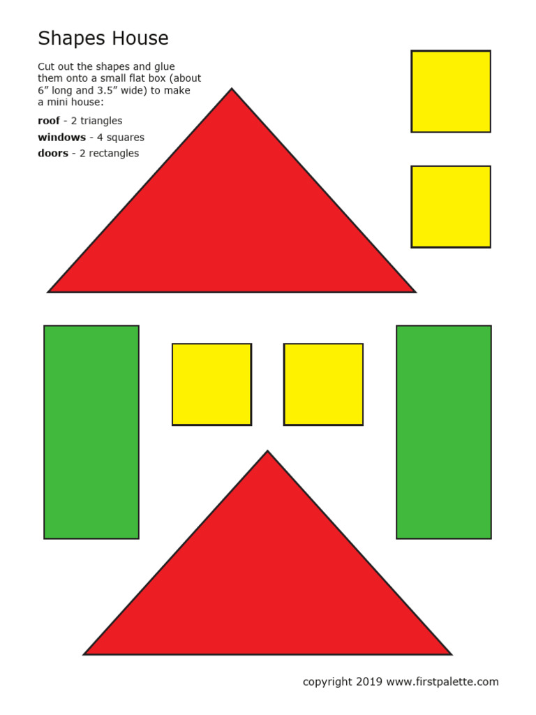 Shapes House Color | PDF