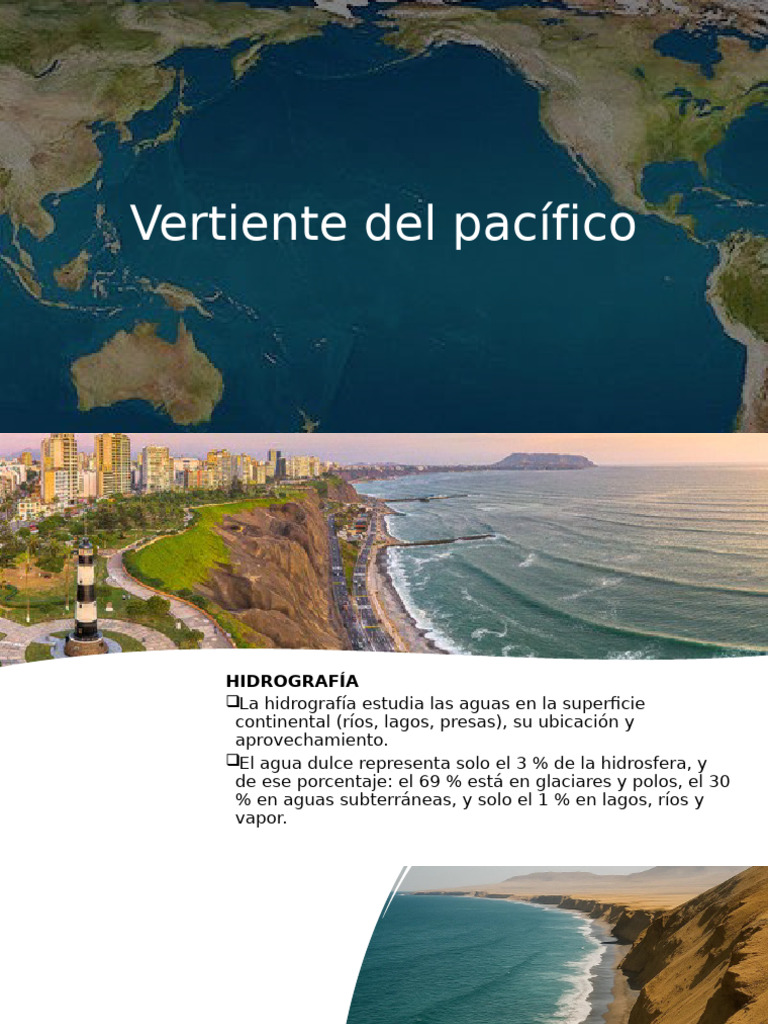 Hidrografía de la Vertiente del Pacífico | PDF