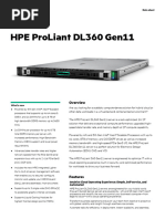 HPE ProLiant DL380 Gen12 Specifications | PDF | Central Processing Unit ...
