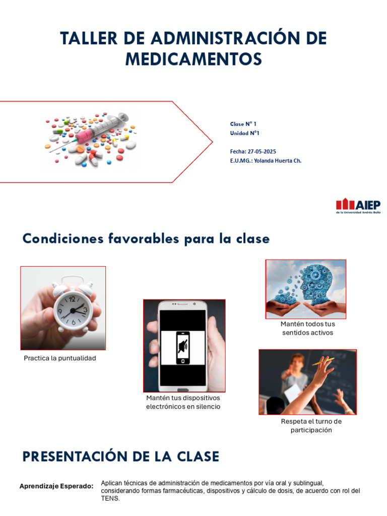 Clase N°1 (1) | PDF | Medicamentos con receta | Tratamientos médicos