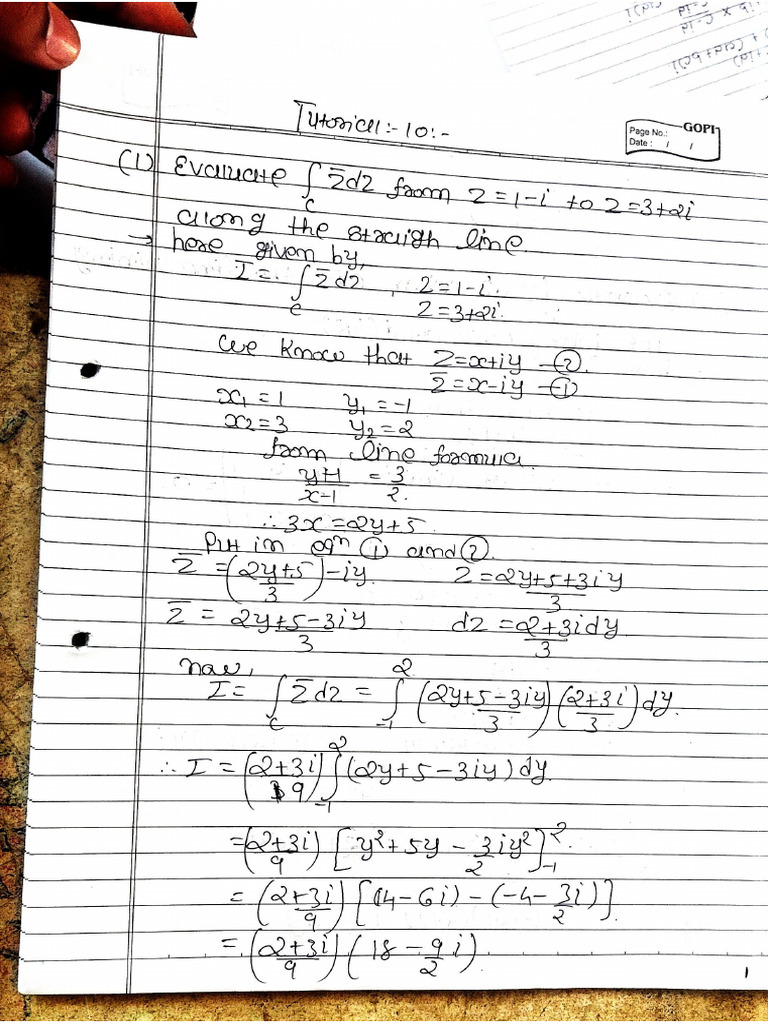 Tutorial 10 | PDF