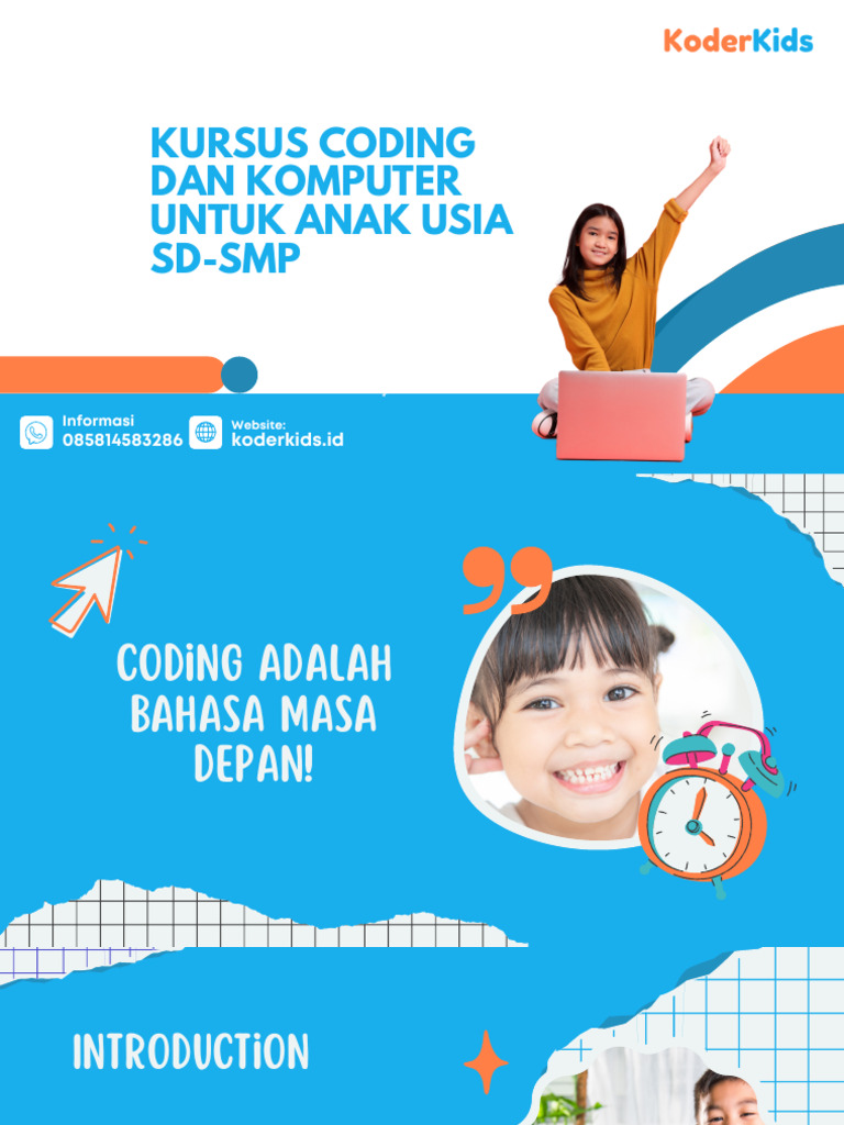 Kursus Coding Anak SD-SMP KoderKids | PDF